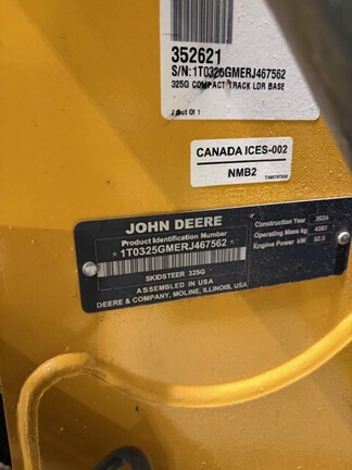 2024 John Deere 325G