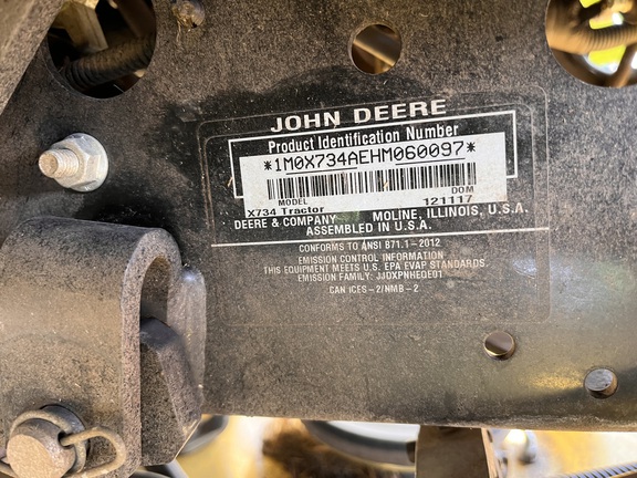 2018 John Deere X734 - Photo27