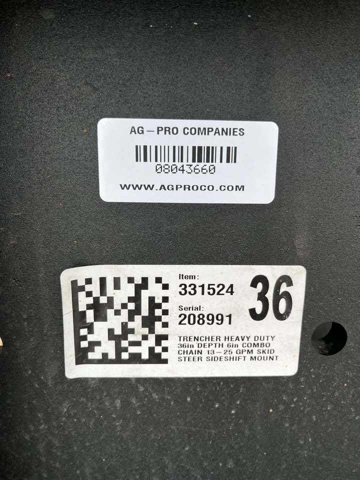 2026 Blue Diamond Heavy Duty Trencher 331524 Image 5