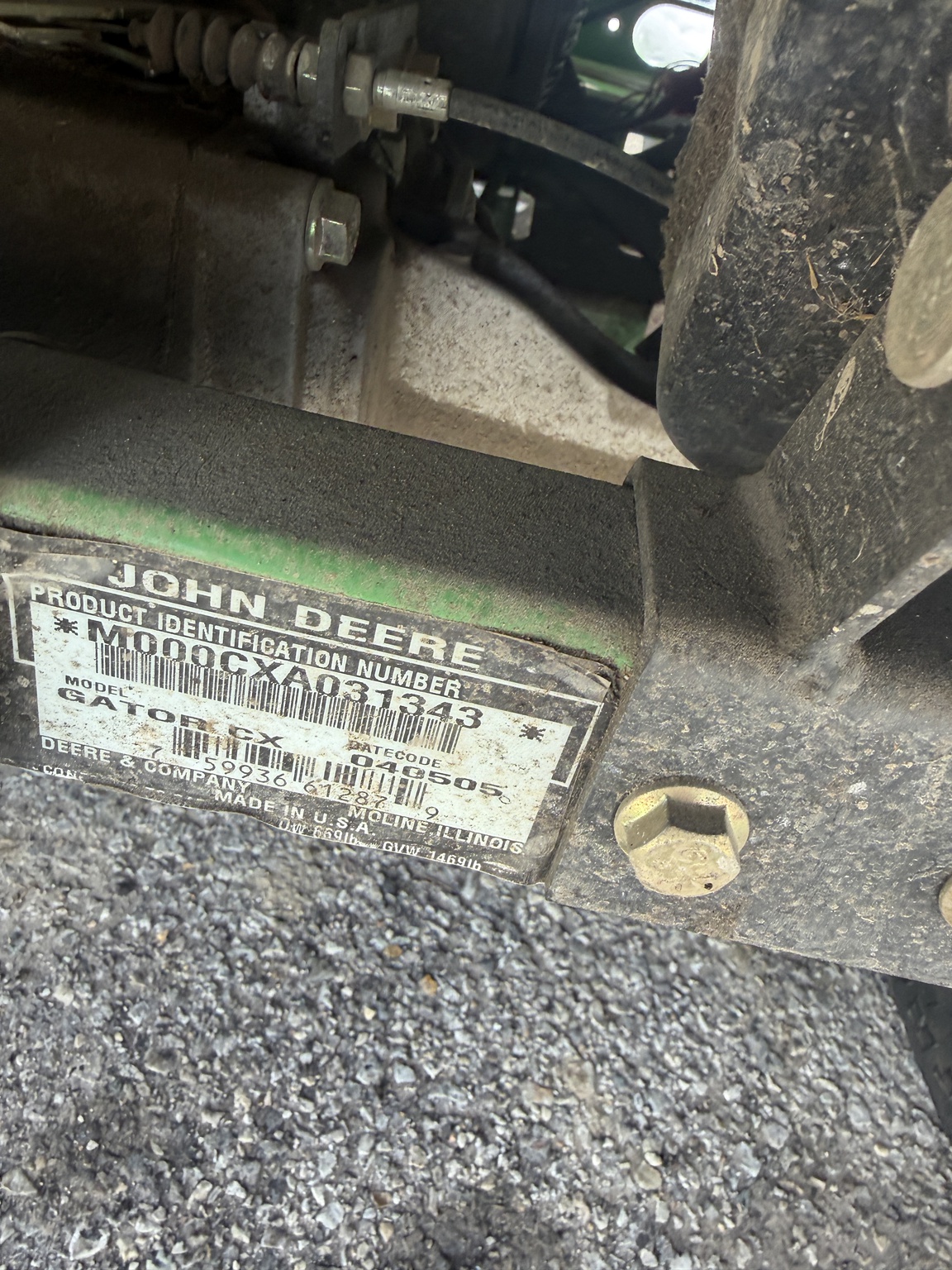 2005 John Deere CX Image 5
