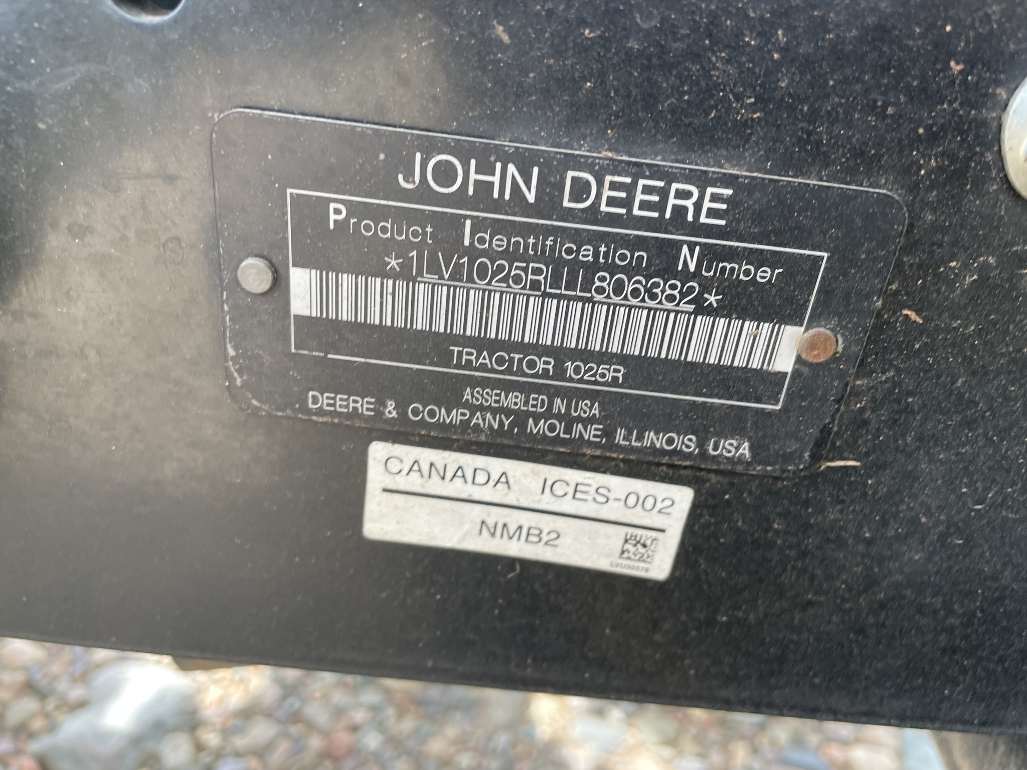 2020 John Deere 1025R Image 10