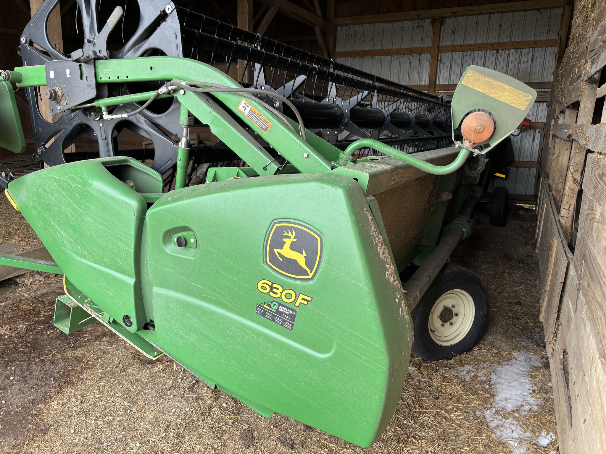 Used 2011 John Deere 630F Combine Platforms at Koenig Equipment in Anna, OH - PhotoXL1