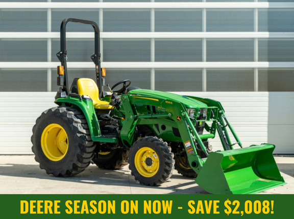  John Deere 3038E Tractor + Loader
