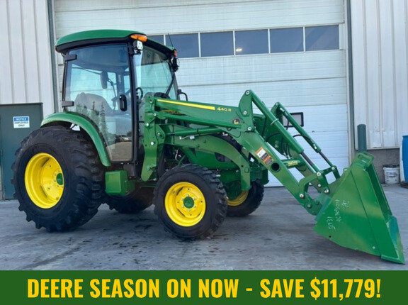  John Deere 4066R Cab Tractor + Loader