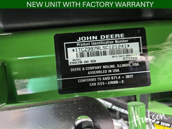 Photo of 2025 John Deere Z997R