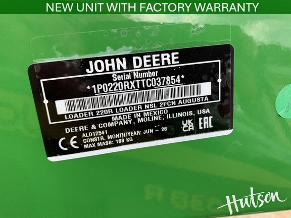 Photo of 2026 John Deere 2038R