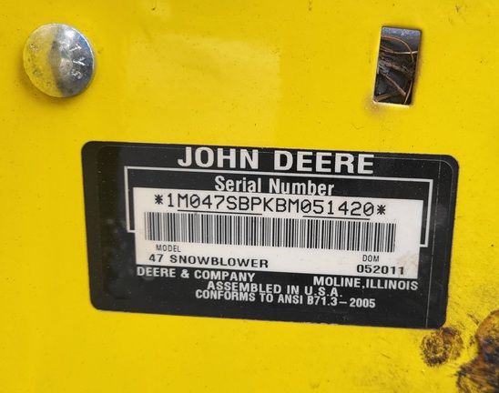2011 John Deere X534