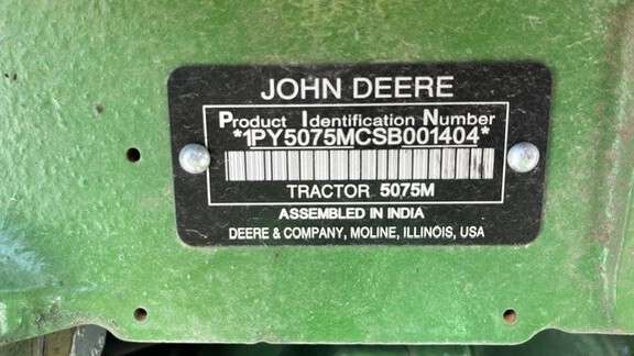2025 John Deere 5075M