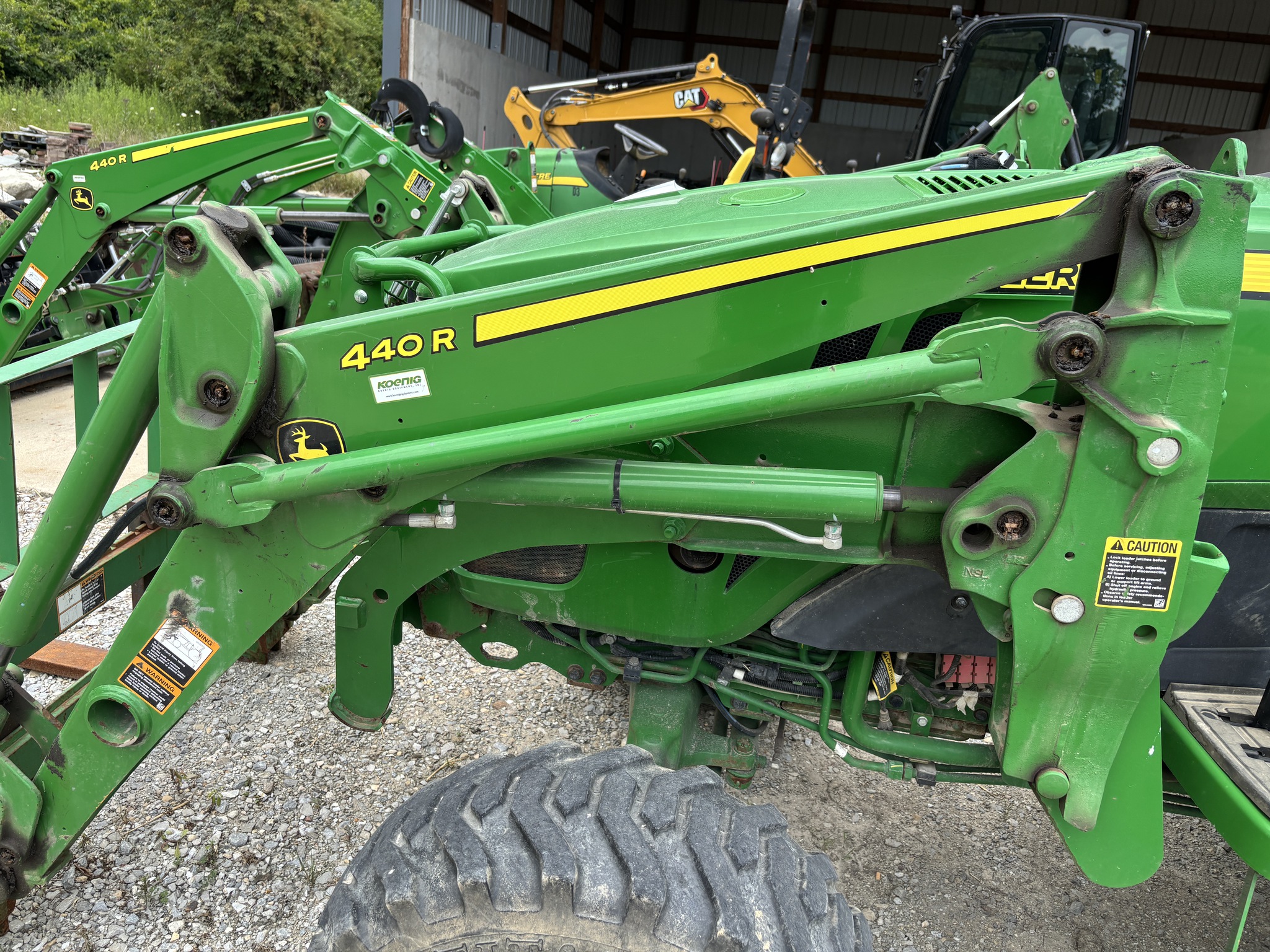 Used 2021 John Deere 4066R Compact Utility Tractors at Koenig Equipment in Richmond, IN - PhotoXL21