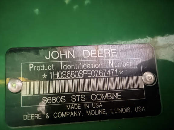 Photo of 2014 John Deere S680