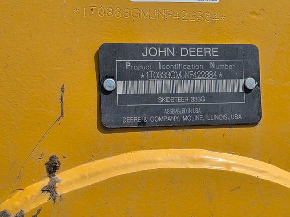 2022 John Deere 333G