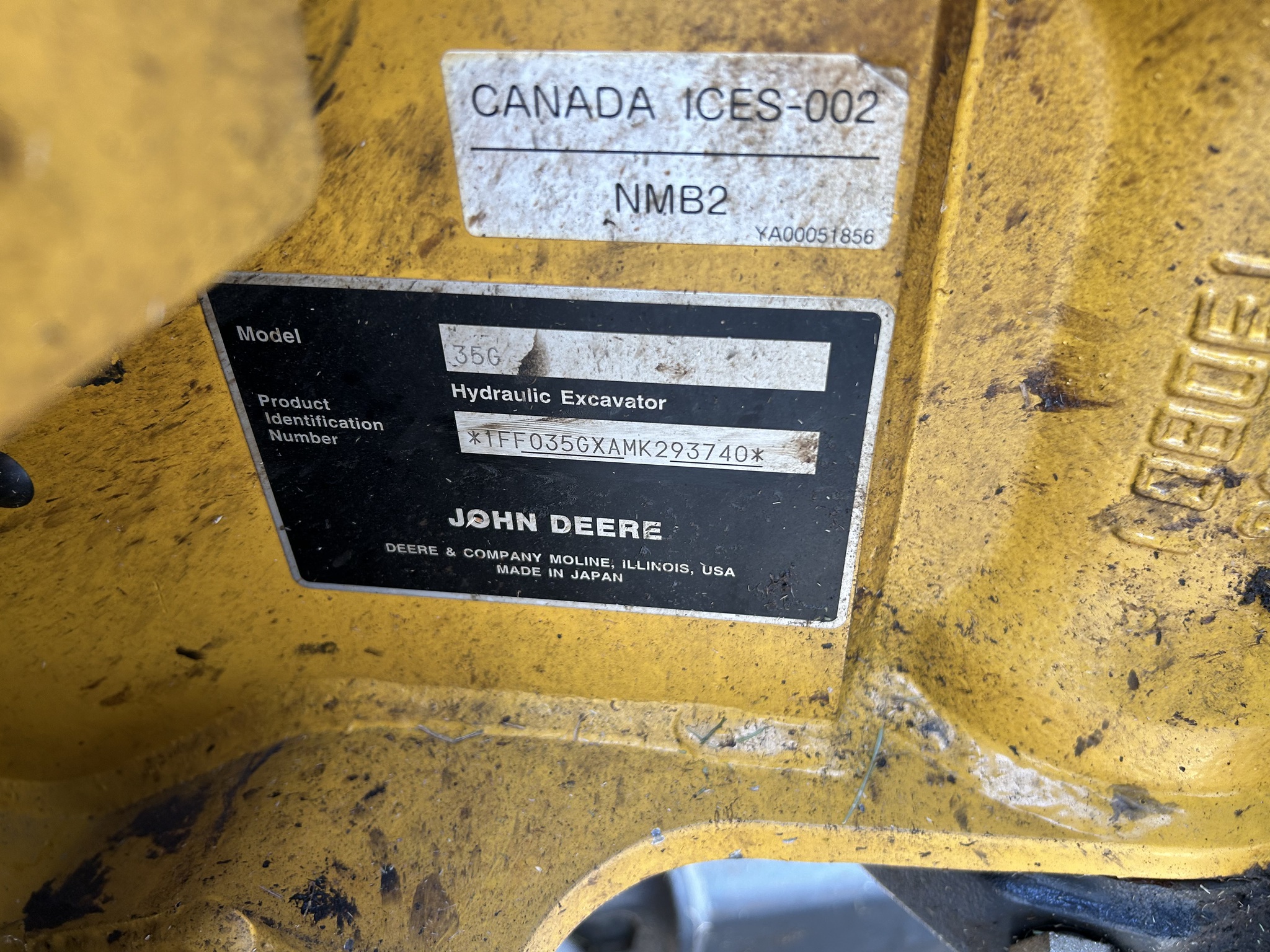  2021 John Deere 35G at Heritage Tractor in Harrison, AR
