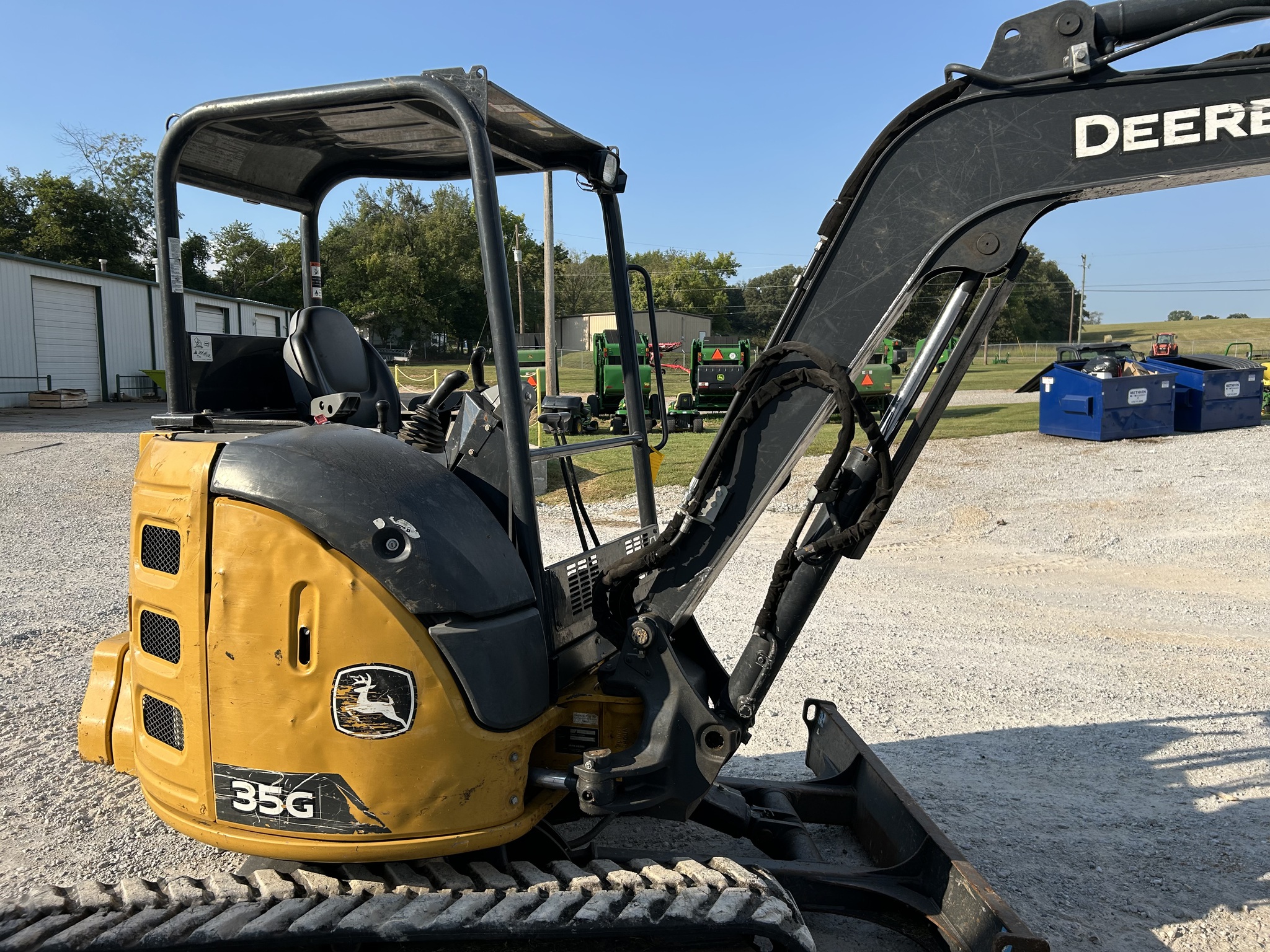  2021 John Deere 35G at Heritage Tractor in Harrison, AR