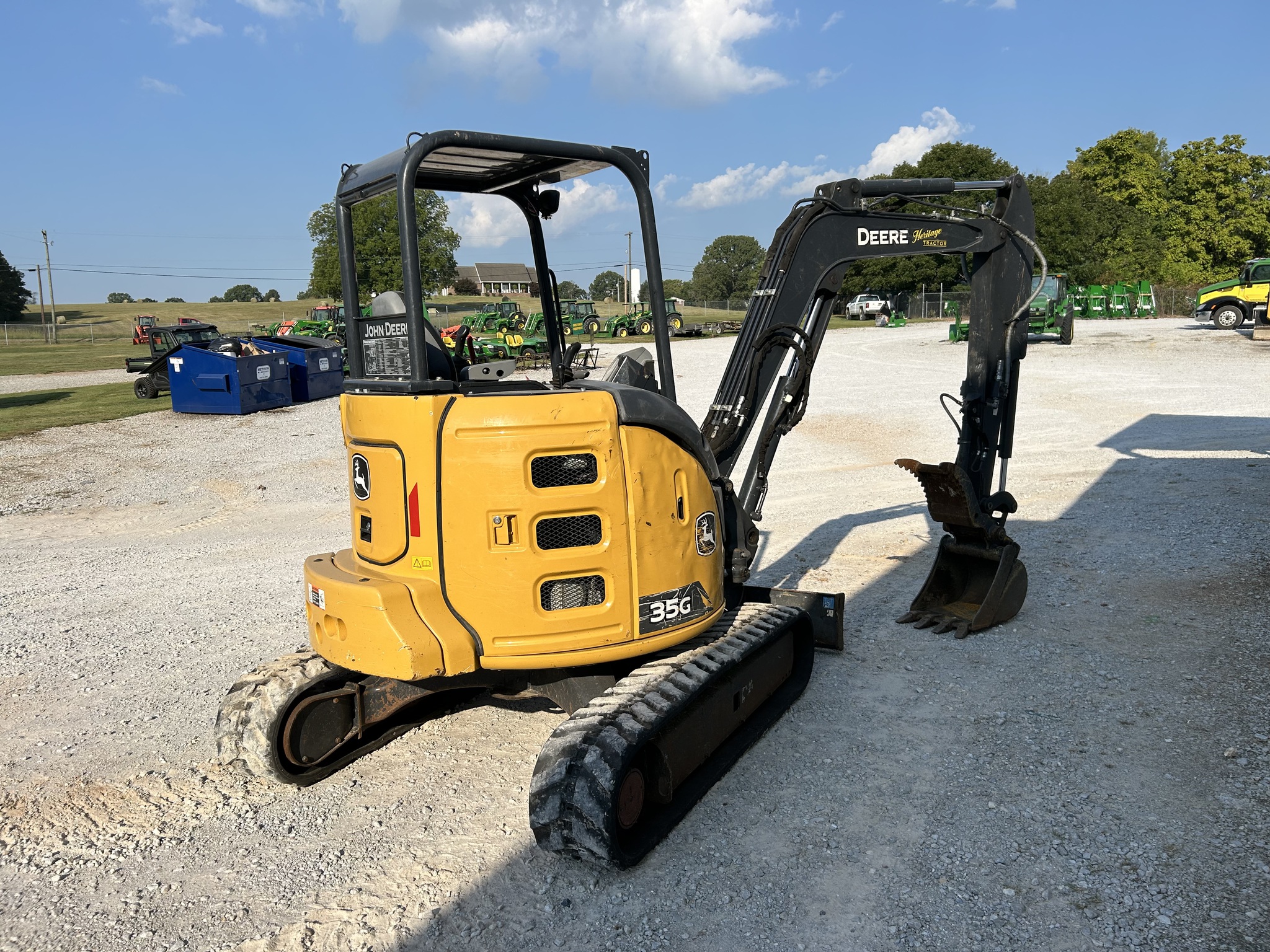  2021 John Deere 35G at Heritage Tractor in Harrison, AR