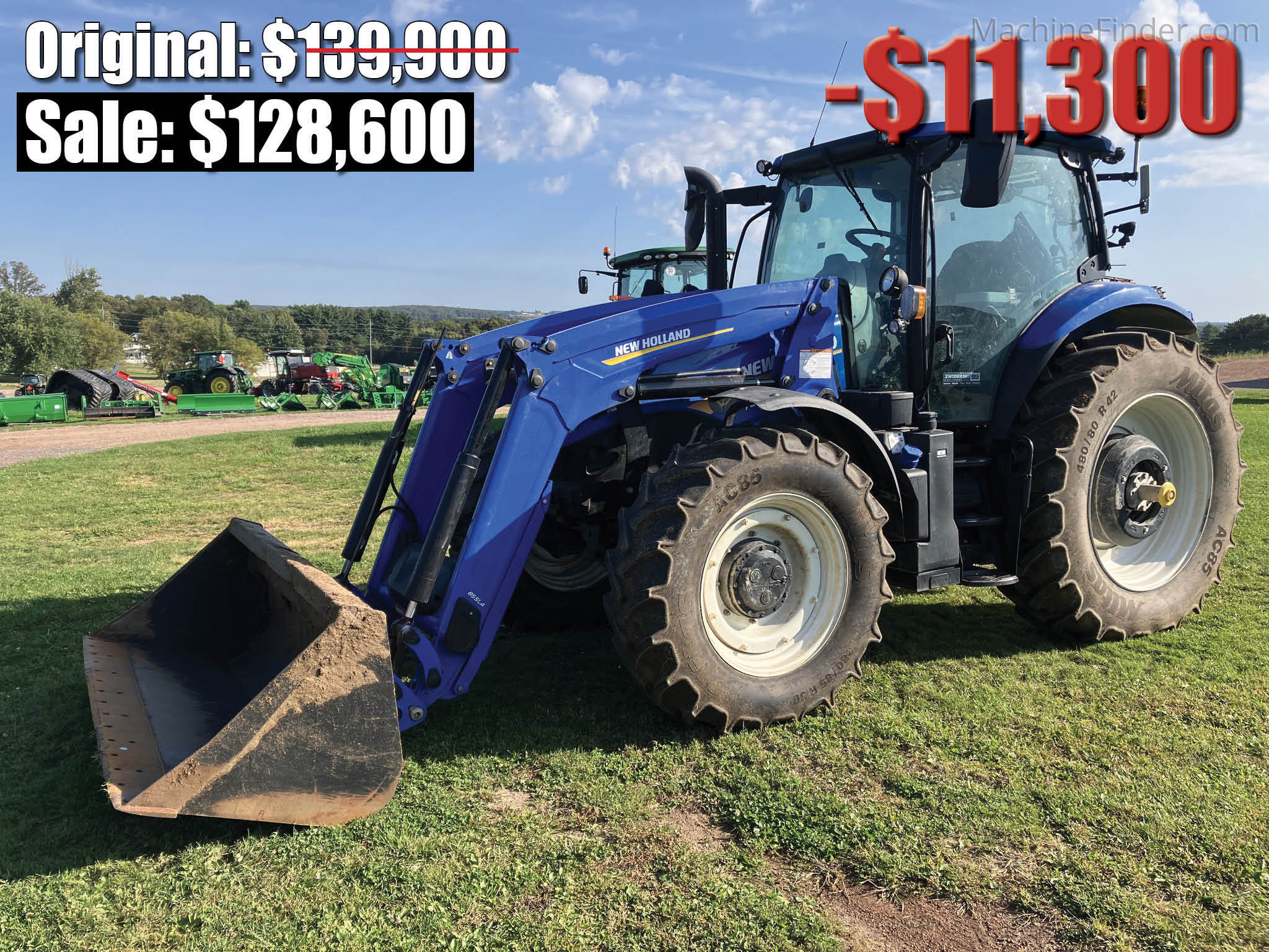 2023 New Holland T6.175 | Row Crop Tractors | MachineFinder