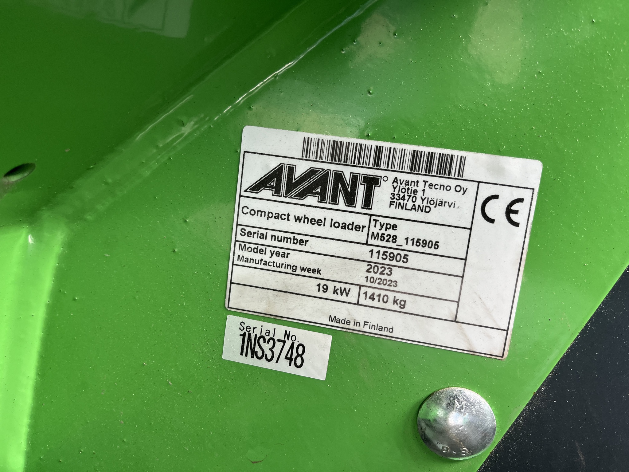 2023 Avant M528 Image 14