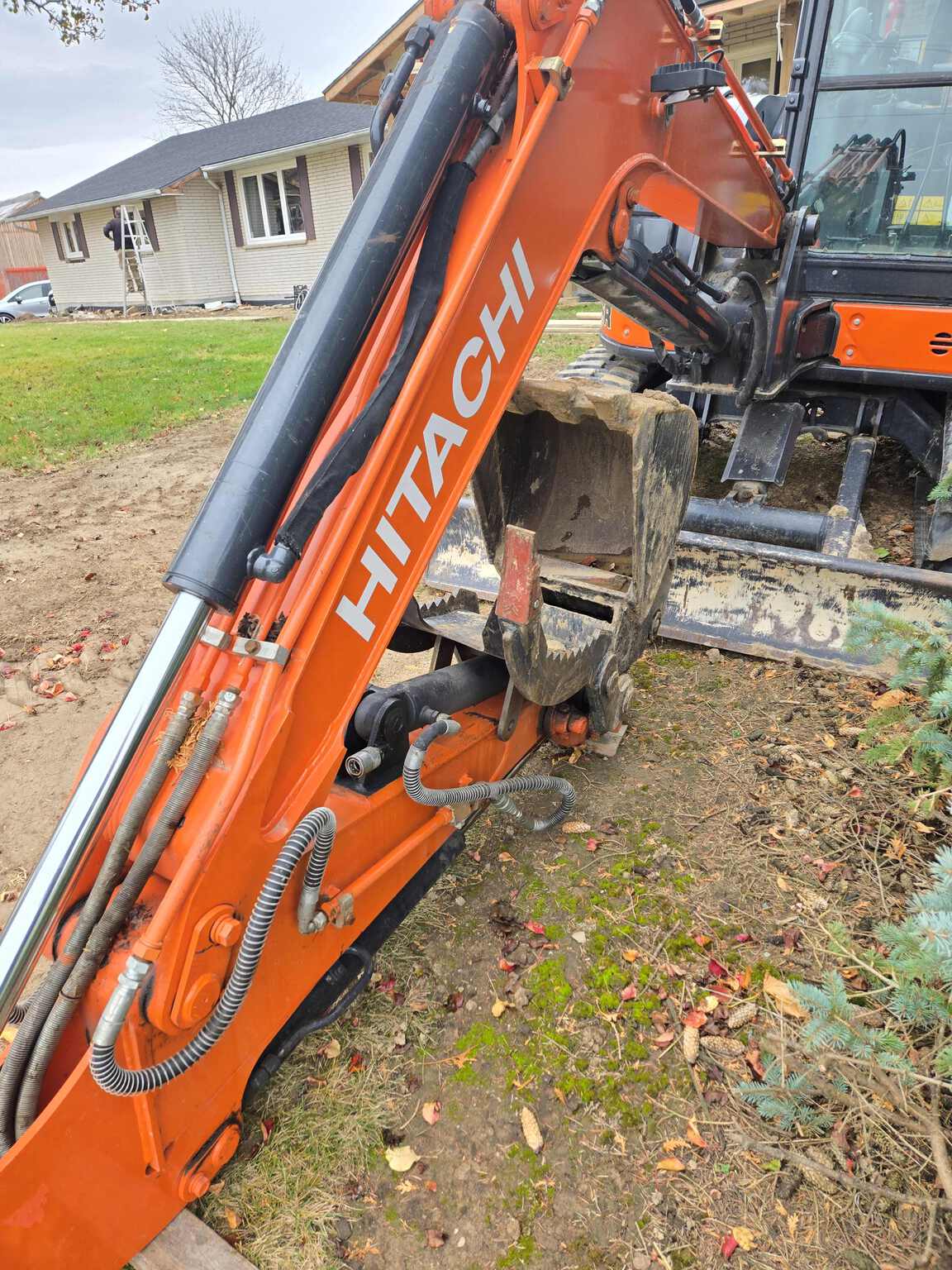 2021 Hitachi 55USR Compact Excavators