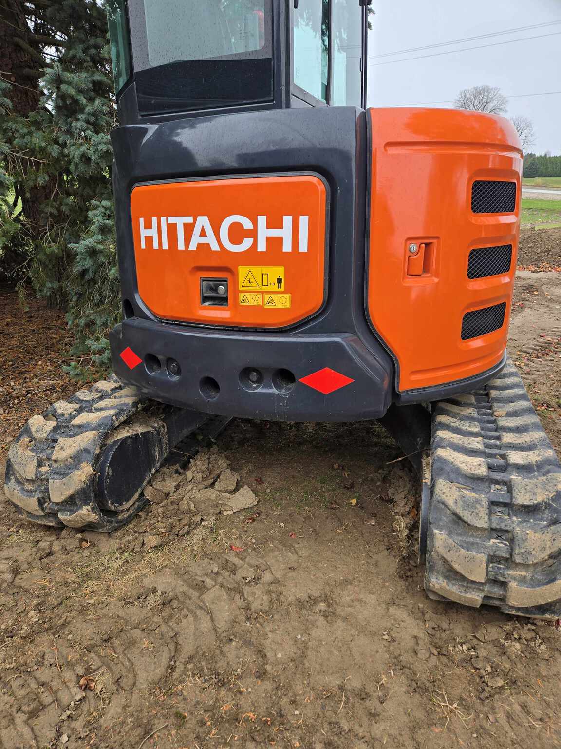 2021 Hitachi 55USR Compact Excavators