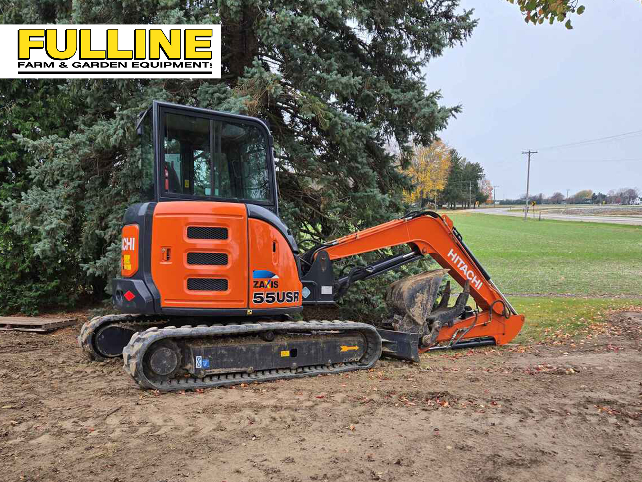 2021 Hitachi 55USR Compact Excavators