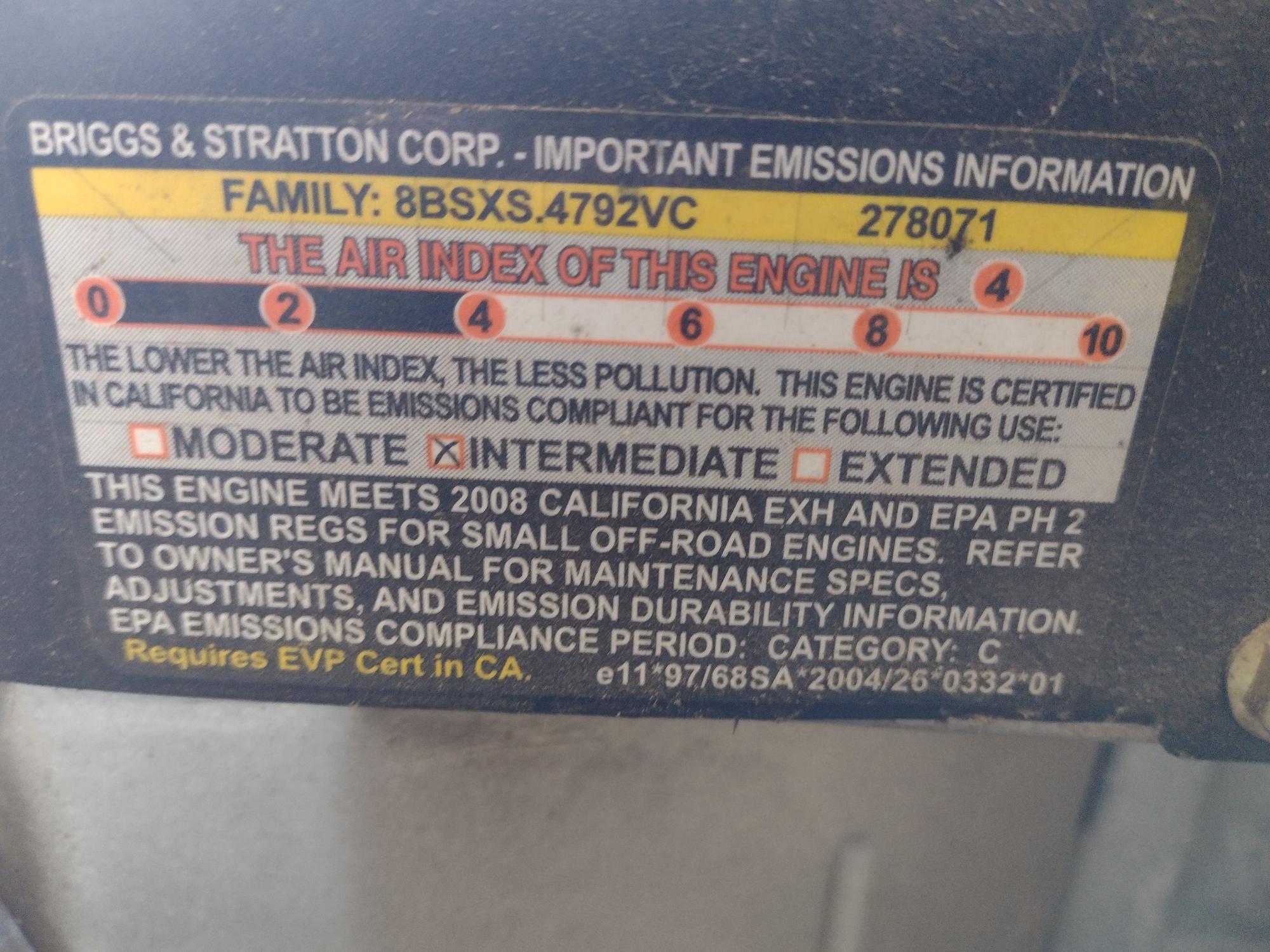 2013 Briggs & Stratton 3800017 Image 7