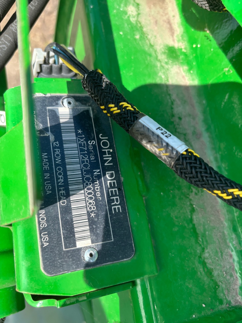  2018 John Deere 712FC StalkMaster at Heritage Tractor in Pontiac, IL