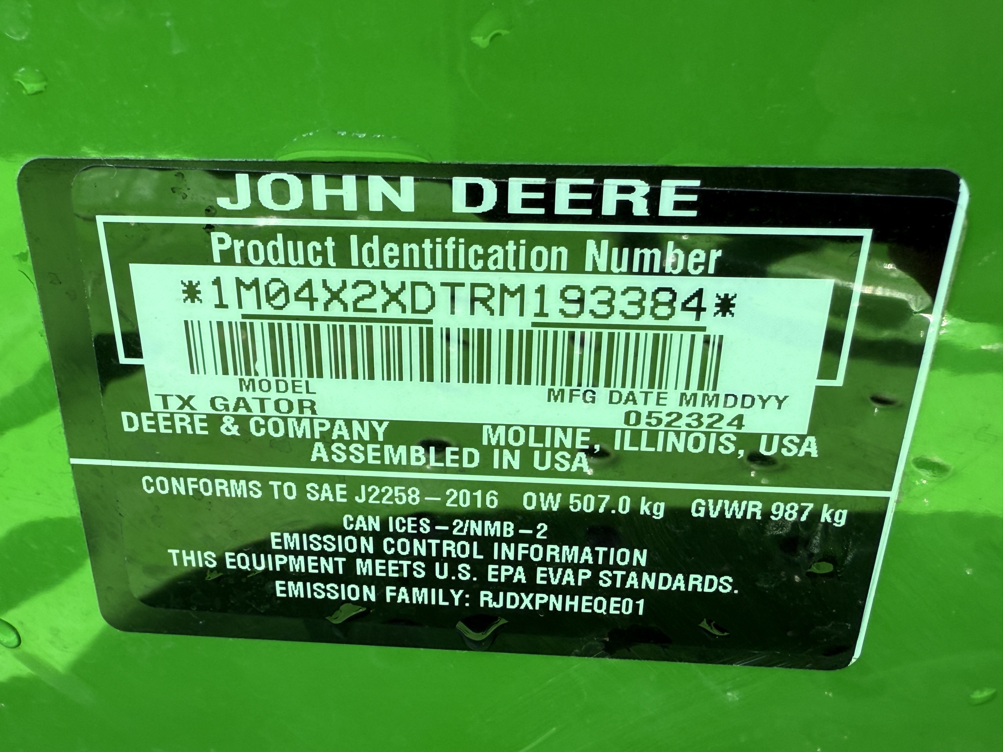 2024 John Deere TX Image 23