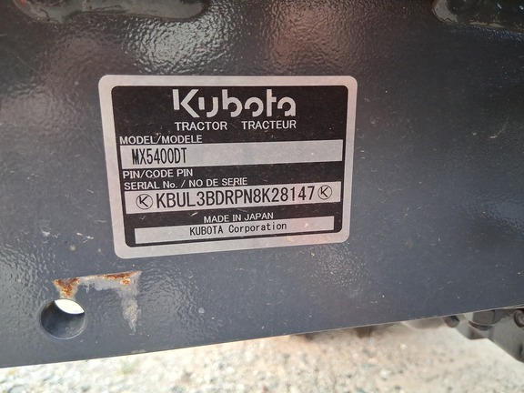 Photo of 2023 Kubota MX5400