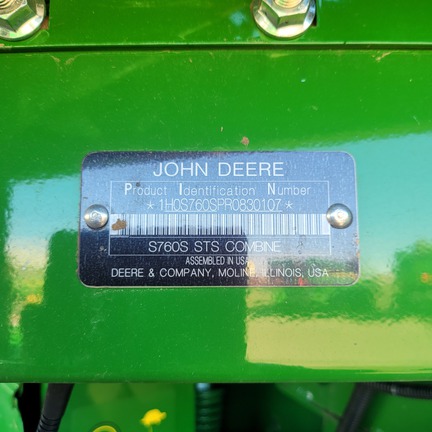 2024 John Deere S760 (8th thumbnail)