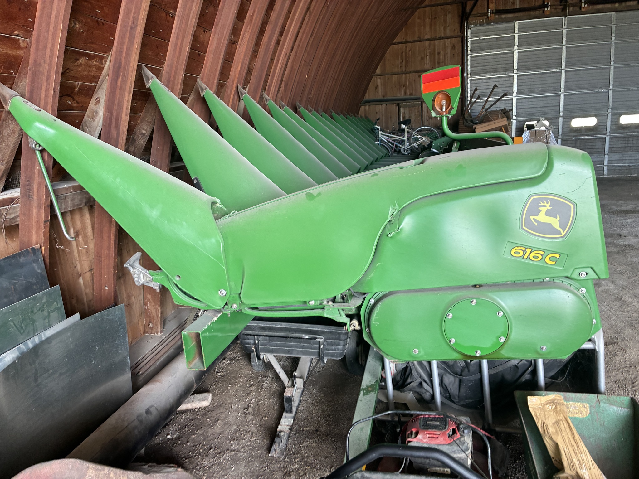 2013 John Deere 616C Image 10