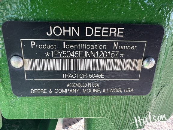 Photo of 2022 John Deere 5045E