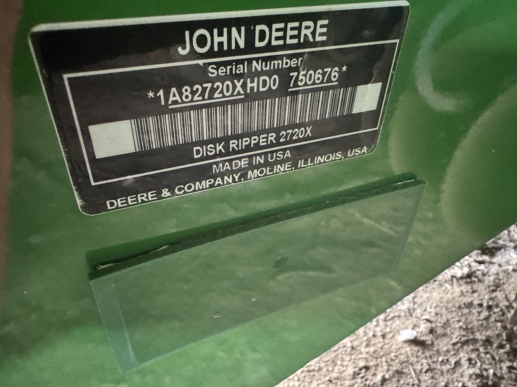 2013 John Deere 2720 Image 1