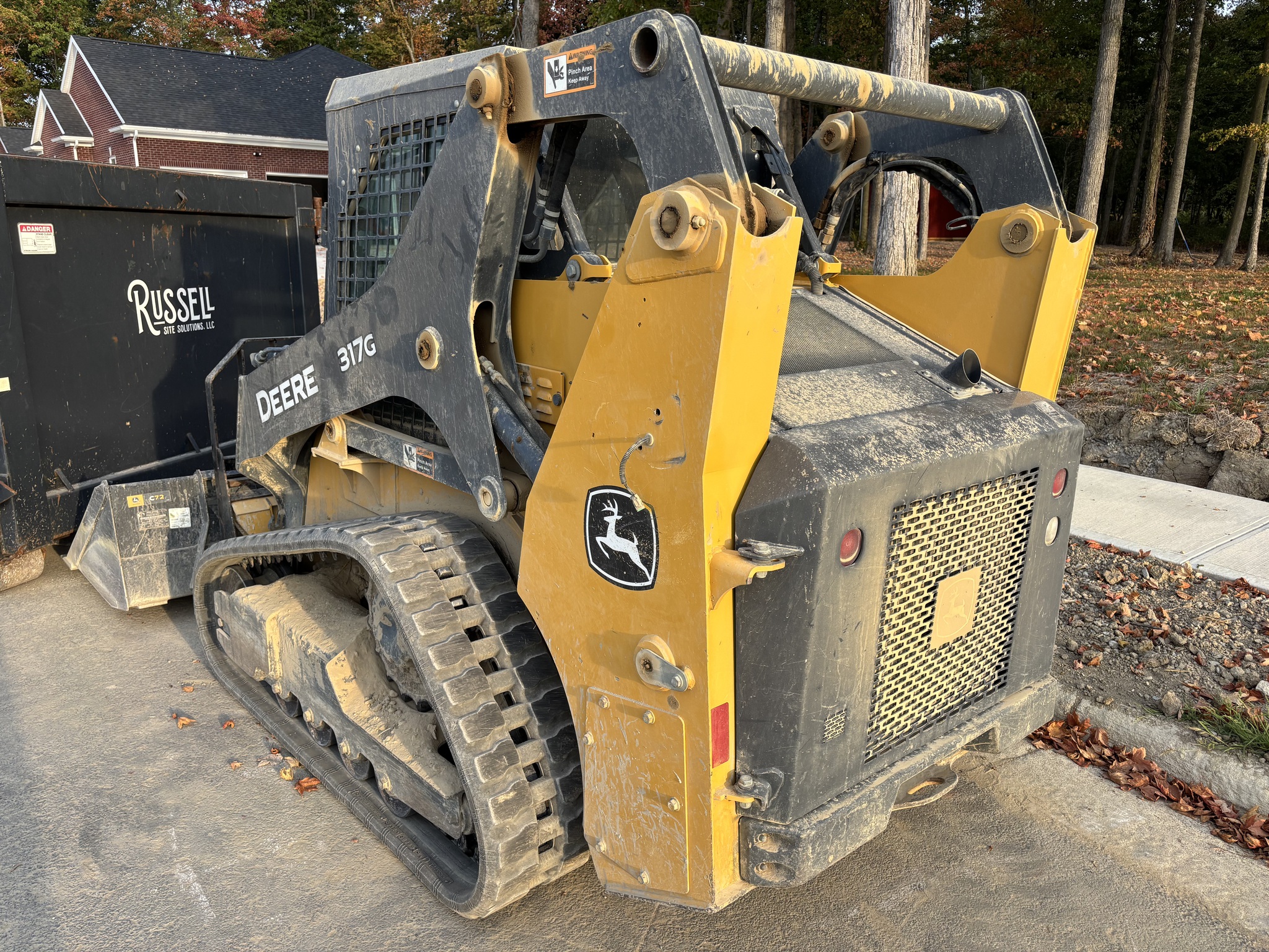 Used 2019 John Deere 317G Compact Track Loaders at Koenig Equipment in Anna, OH - PhotoXL3