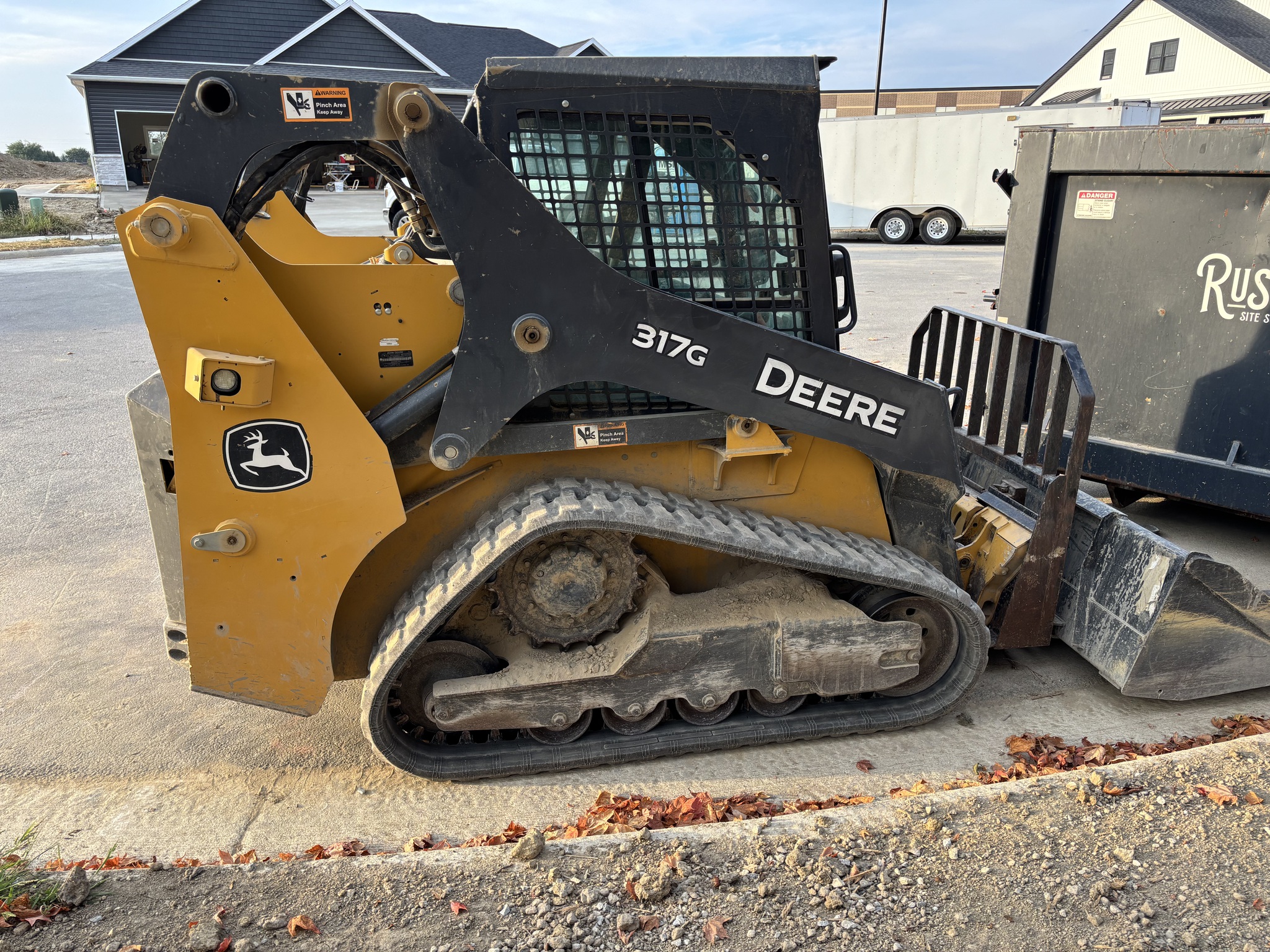 Used 2019 John Deere 317G Compact Track Loaders at Koenig Equipment in Anna, OH - PhotoXL4