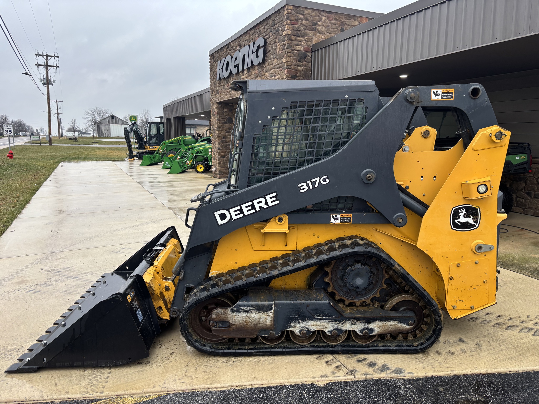 Used 2019 John Deere 317G Compact Track Loaders at Koenig Equipment in Botkins, OH - PhotoXL5