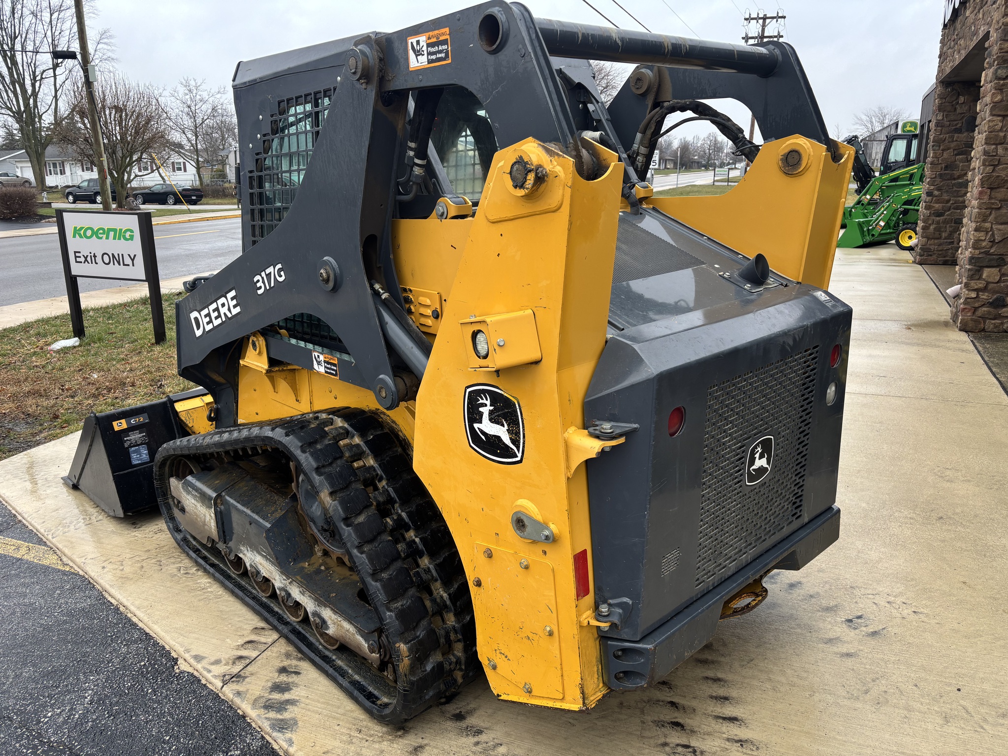 Used 2019 John Deere 317G Compact Track Loaders at Koenig Equipment in Botkins, OH - PhotoXL4