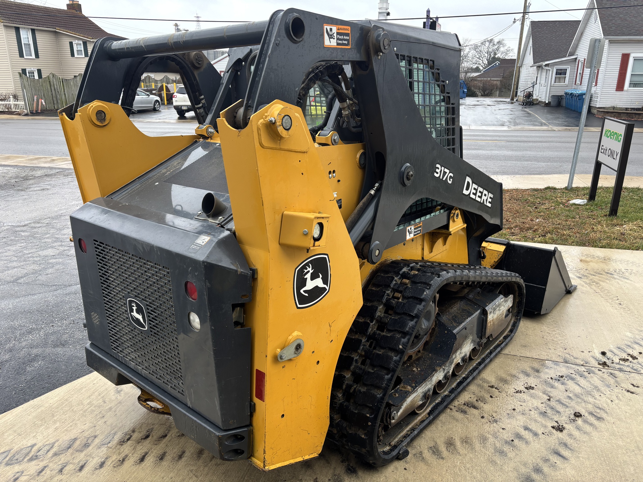 Used 2019 John Deere 317G Compact Track Loaders at Koenig Equipment in Botkins, OH - PhotoXL3