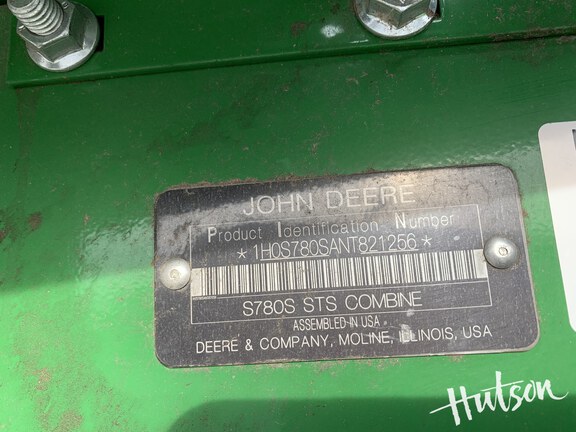 Photo of 2022 John Deere S780