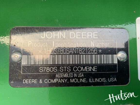 Photo of 2022 John Deere S780