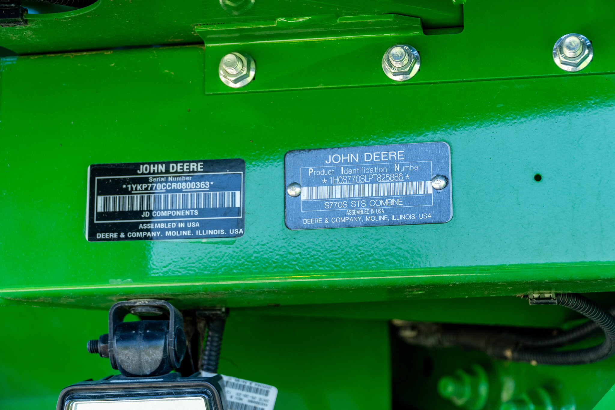 Used 2023 John Deere S770 Combines at Koenig Equipment in Anna, OH - PhotoXL49
