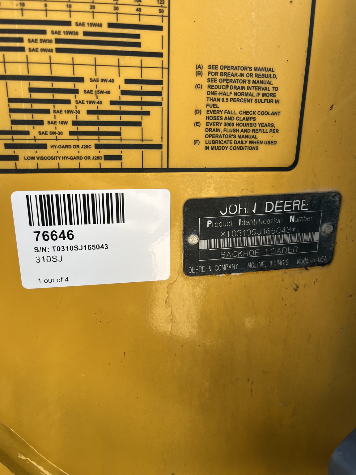 2008 John Deere 310SJ Image 10