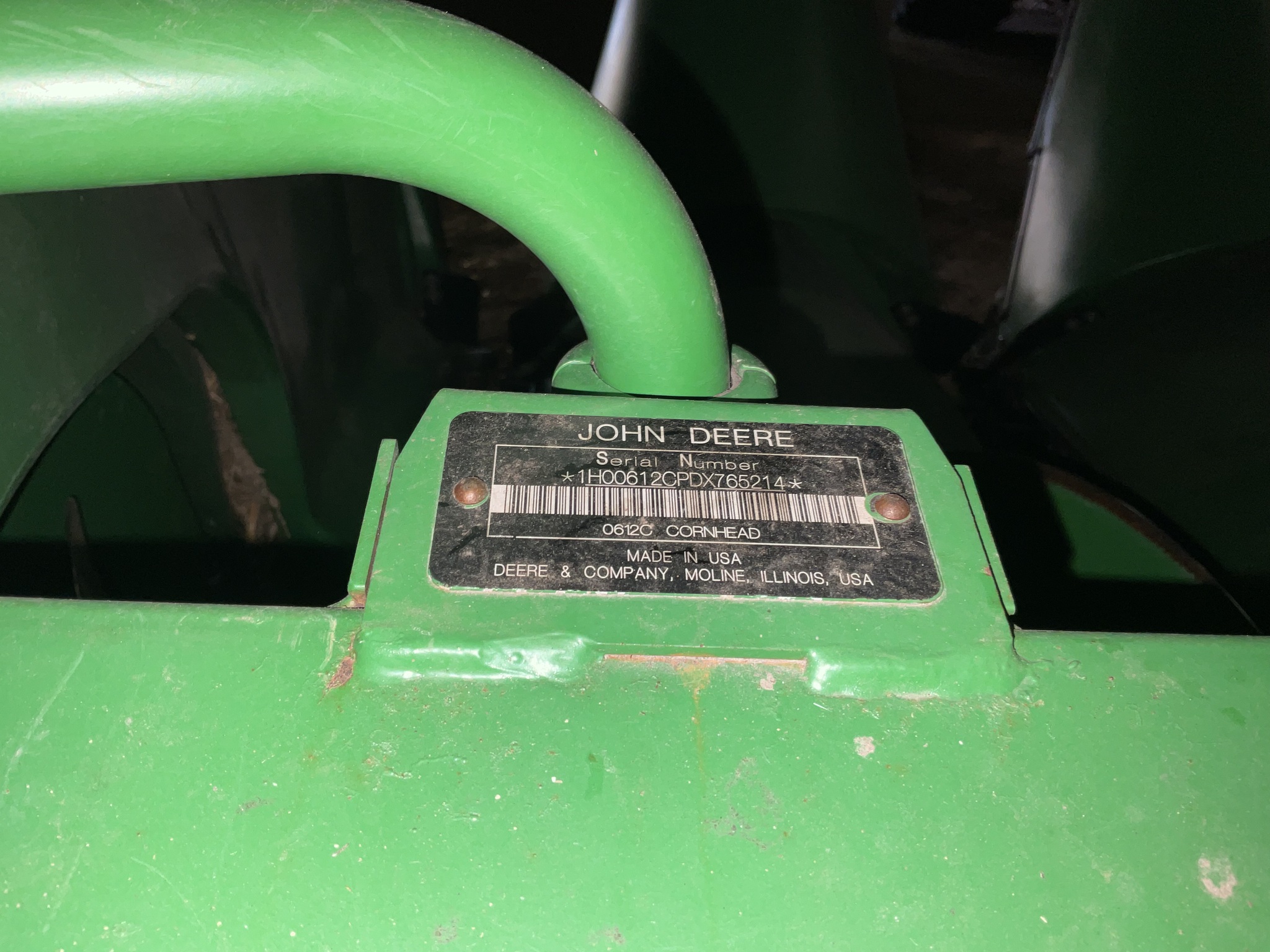 2013 John Deere 612C Image 11