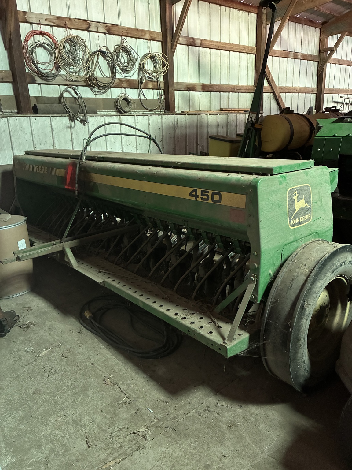 1990 John Deere 450 Image 4