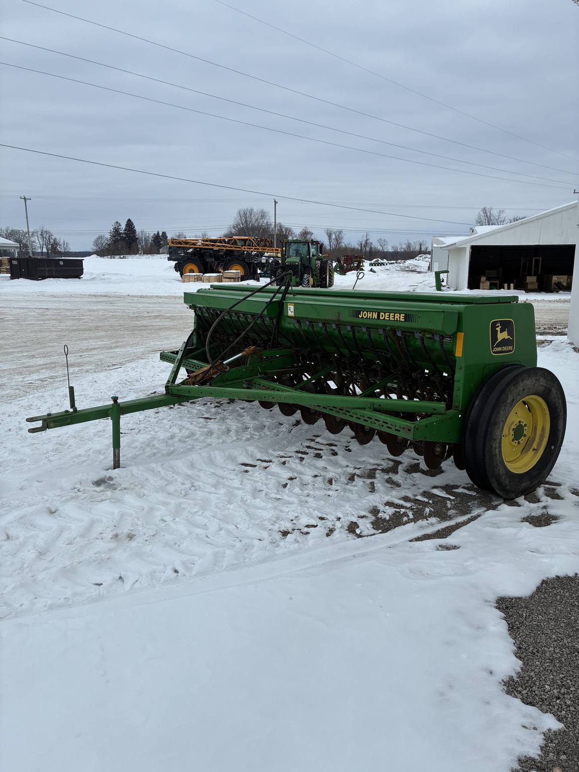 1990 John Deere 450 Image 8