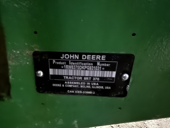 2024 John Deere 8RT 370 - Photo5