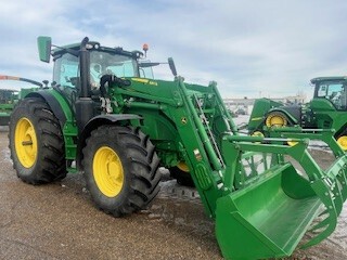 Used 2024 John Deere 6R 195 Row Crop Tractors at Horizon Ag & Turf in Edmonton West, AB - Photo3