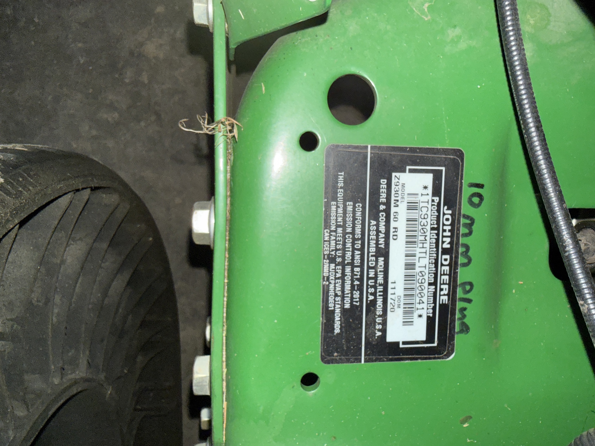 2020 John Deere Z930M Image 7