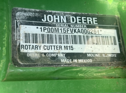 Photo of 2019 John Deere M15