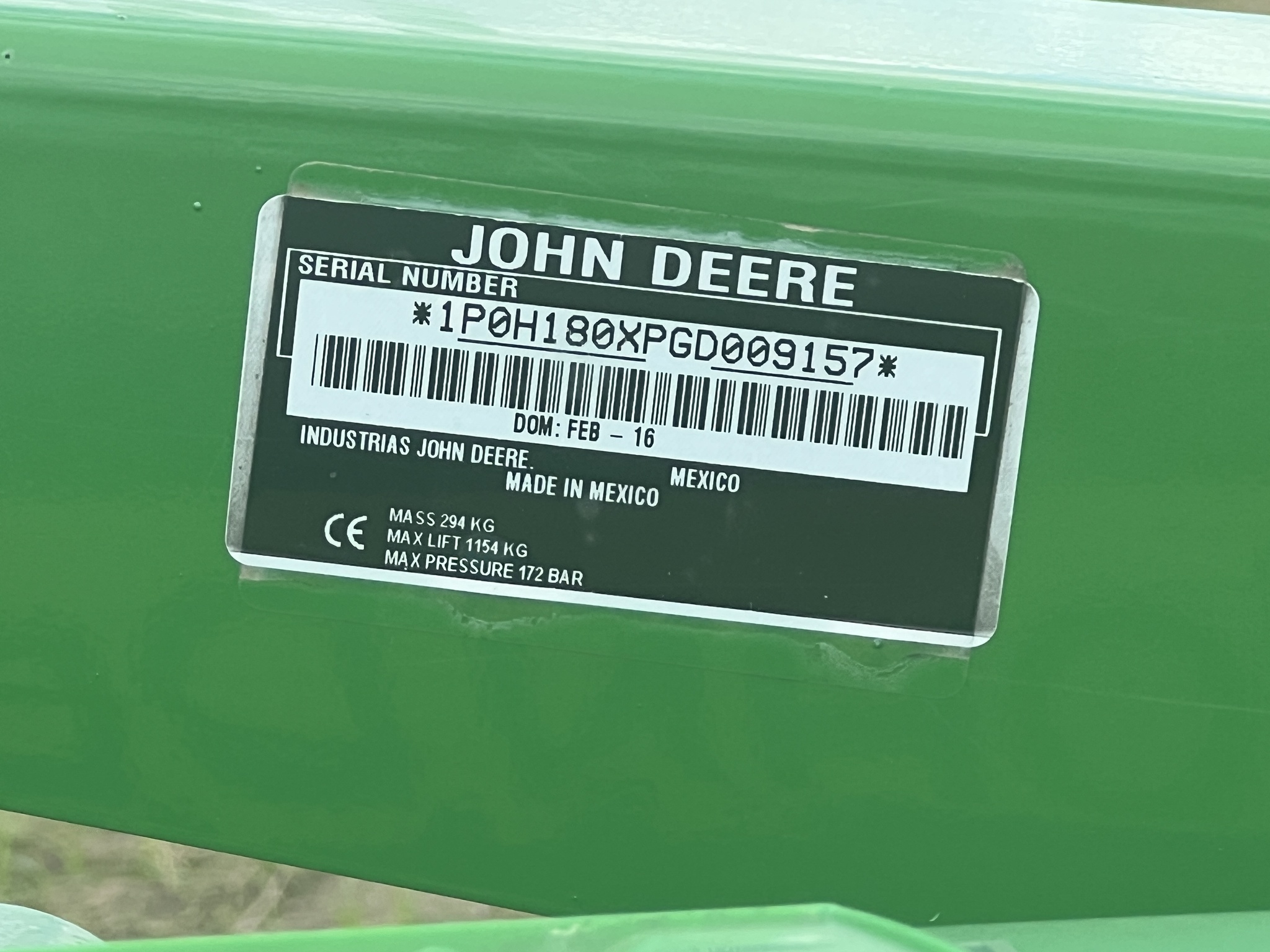 2016 John Deere 4044R Image 12