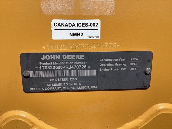 2024 John Deere 320G