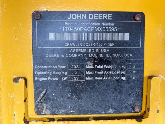 2023 John Deere 450 P-Tier